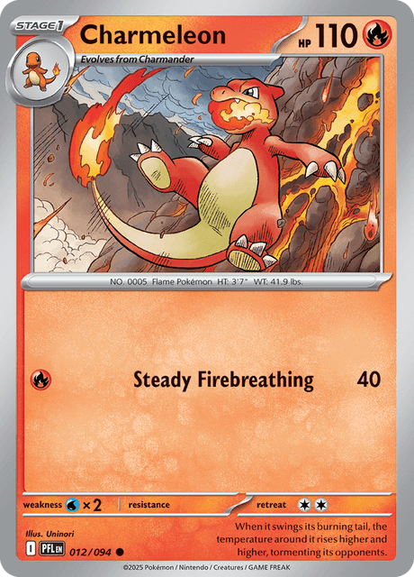 リザード / Charmeleon (PFL #12) 英語版 海外版 – NYAN TCG