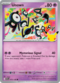 アンノーン / Unown (30C #72) 英語版　海外版