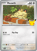ニャース / Meowth (30C #113) 英語版　海外版