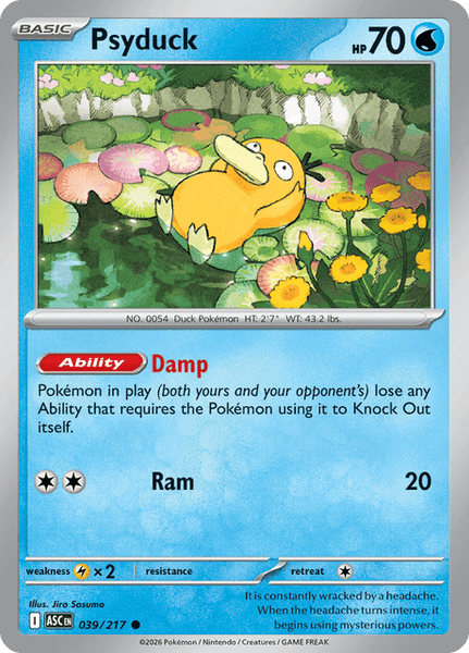 コダック / Psyduck (ASC #39) 英語版 海外版 – NYAN TCG