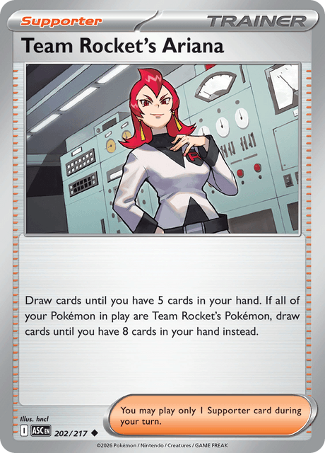 ロケット団のアテナ / Team Rocket's Ariana (ASC #202)