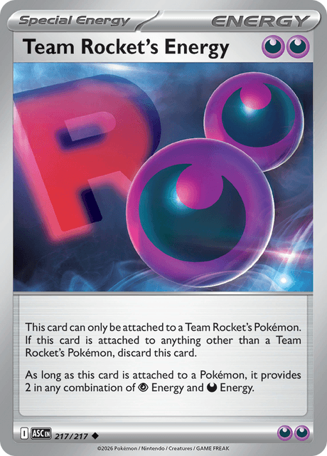 ロケット団エネルギー / Team Rocket's Energy (ASC #217)
