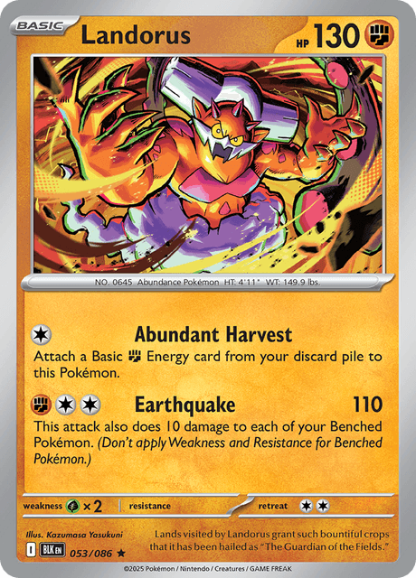 ランドロス / Landorus (BLK #53)