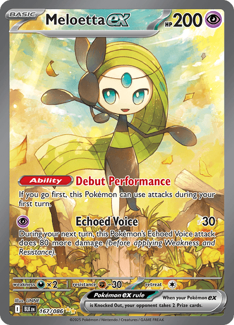 メロエッタex / Meloetta ex (BLK #167)