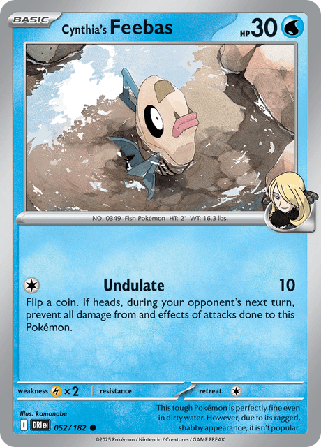 シロナのヒンバス / Cynthia's Feebas (DRI #52)