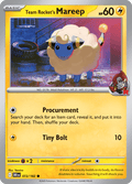 ロケット団のメリープ / Team Rocket's Mareep (DRI #72)