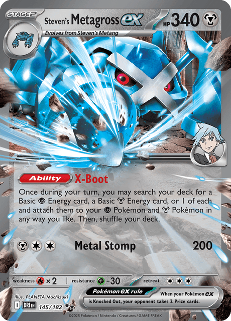 ダイゴのメタグロスex / Steven's Metagross ex (DRI #145)