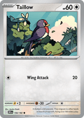 スバメ / Taillow (DRI #156)