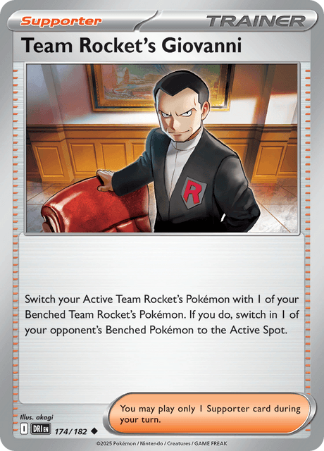 ロケット団のサカキ / Team Rocket's Giovanni (DRI #174)