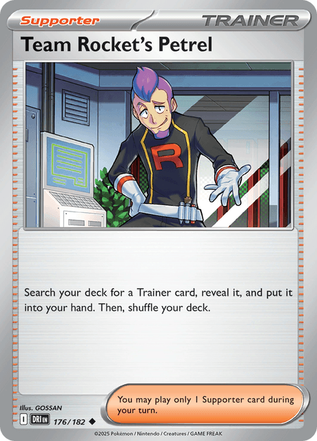 ロケット団のラムダ / Team Rocket's Petrel (DRI #176)