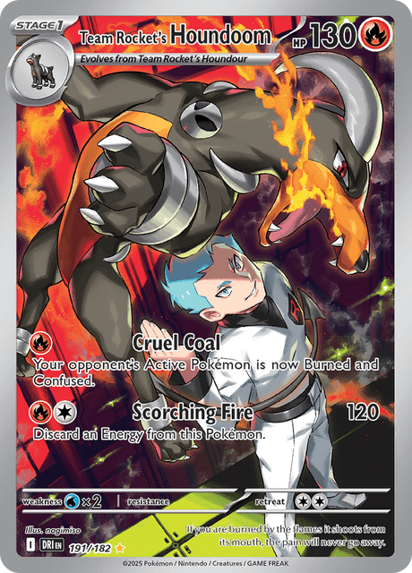 ロケット団のヘルガー / Team Rocket's Houndoom (DRI #191)