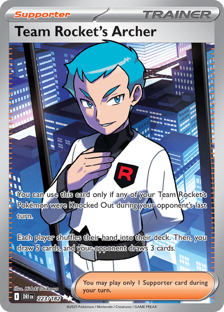 ロケット団のアポロ / Team Rocket's Archer (DRI #223)