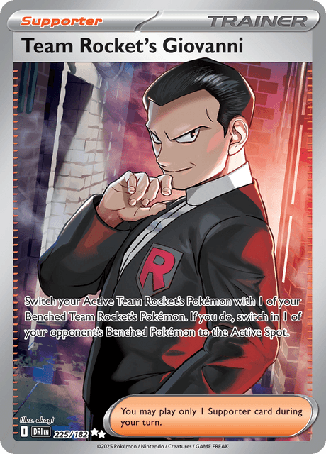 ロケット団のサカキ / Team Rocket's Giovanni (DRI #225)