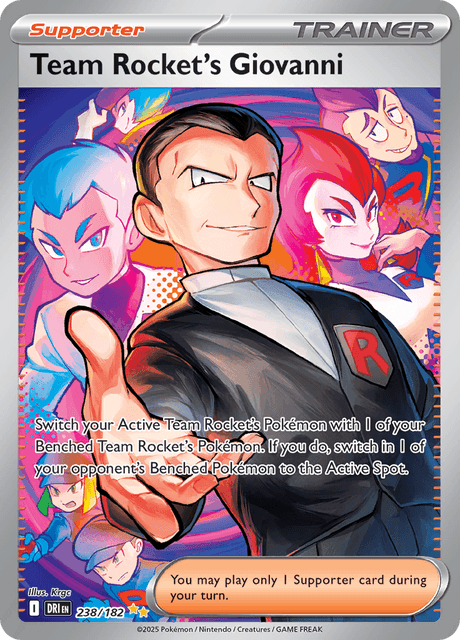 ロケット団のサカキ / Team Rocket's Giovanni (DRI #238)
