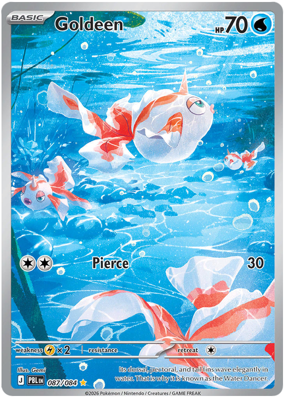 トサキント / Goldeen (PBL #87) 英語版　海外版