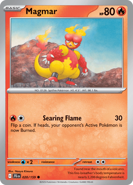 ブーバー / Magmar (JTG #20)