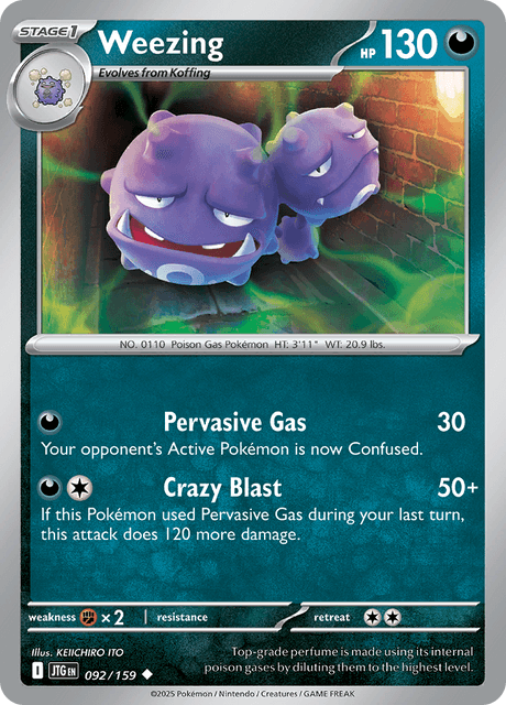 マタドガス / Weezing (JTG #92)