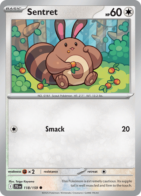オタチ / Sentret (JTG #118)