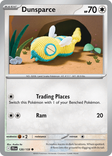 ノコッチ / Dunsparce (JTG #120)