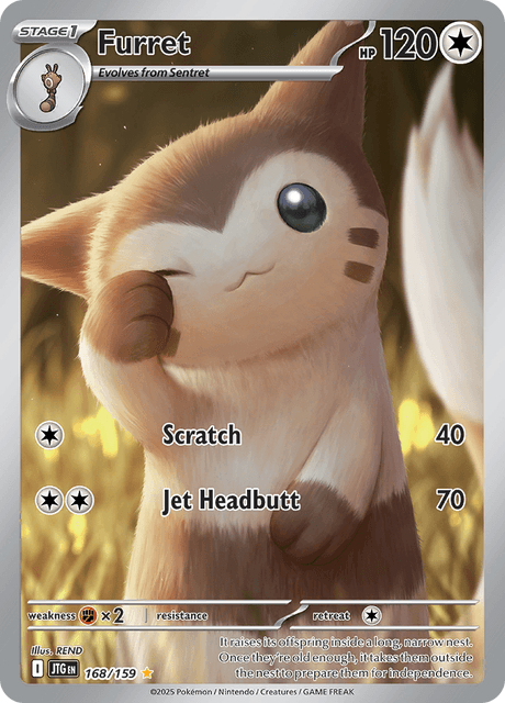 オオタチ / Furret (JTG #168)