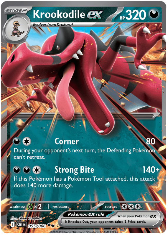 Krookodile ex (CRI #55)