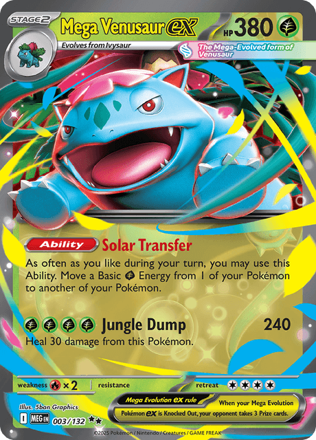 メガフシギバナex / Mega Venusaur ex (MEG #3)