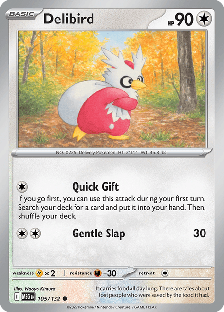 デリバード / Delibird (MEG #105)