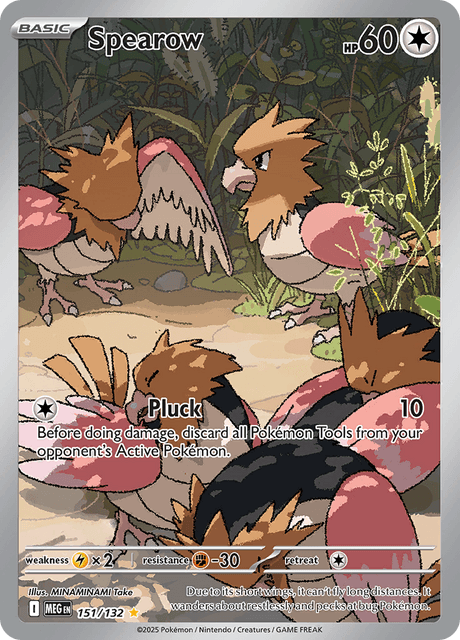 オニスズメ / Spearow (MEG #151)