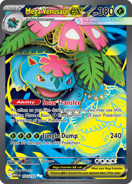 メガフシギバナex / Mega Venusaur ex (MEG #155)