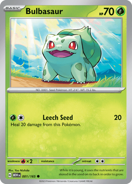 フシギダネ / Bulbasaur (MEW #1)