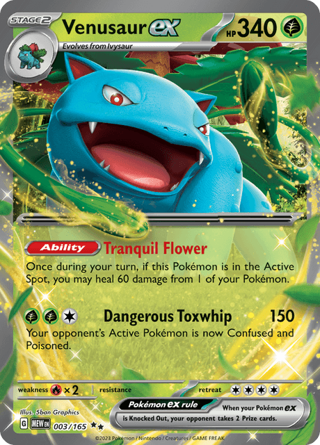 フシギバナex / Venusaur ex (MEW #3)