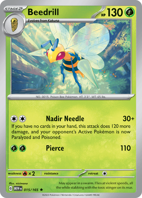 スピアー / Beedrill (MEW #15)