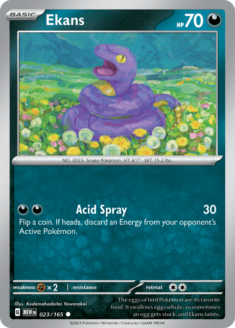 アーボ / Ekans (MEW #23)