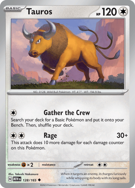 ケンタロス / Tauros (MEW #128)