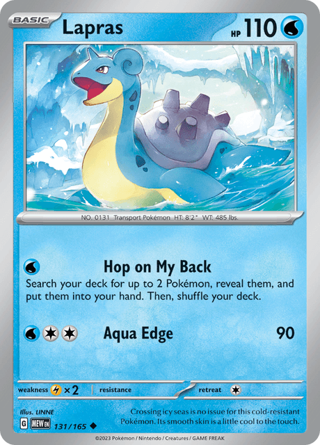 ラプラス / Lapras (MEW #131)