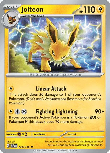 サンダース / Jolteon (MEW #135)