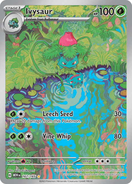 フシギソウ / Ivysaur (MEW #167)