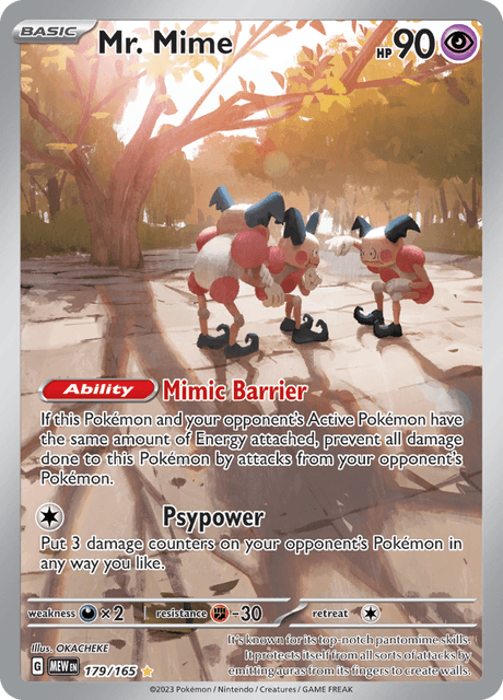 バリヤード / Mr. Mime (MEW #179)