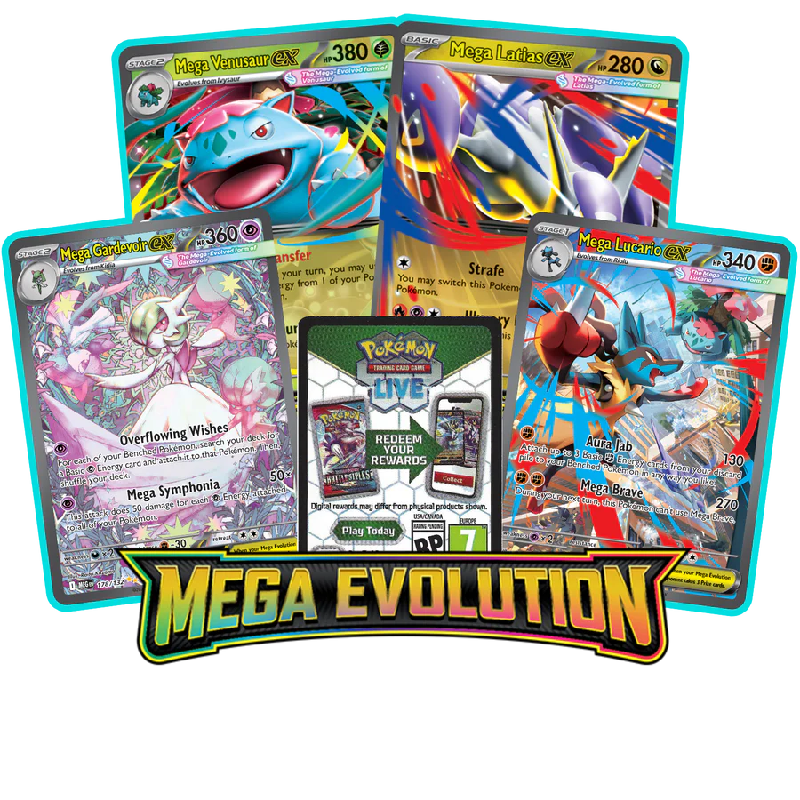 PTCGLコードカード【Mega Evolution】