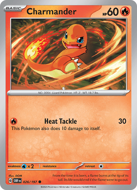 ヒトカゲ / Charmander (OBF #26)