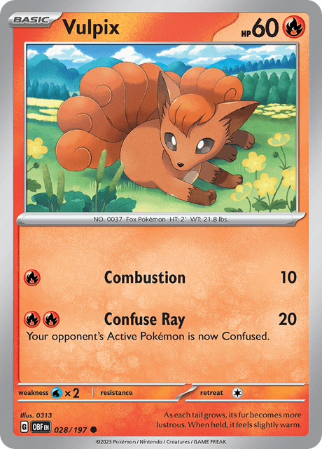 ロコン / Vulpix (OBF #28)