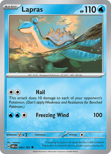 ラプラス / Lapras (OBF #45)