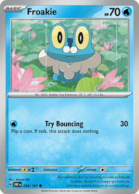 ケロマツ / Froakie (OBF #56)