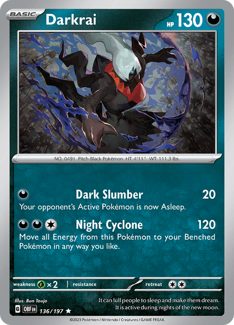 ダークライ / Darkrai (OBF #136)