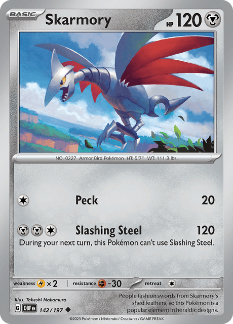 エアームド / Skarmory (OBF #142)