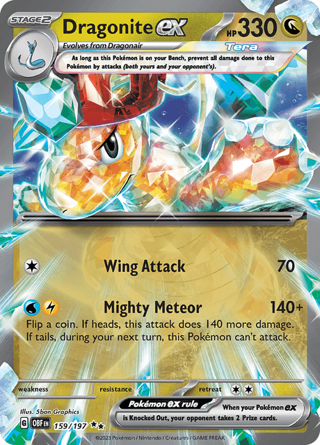 カイリューex / Dragonite ex (OBF #159)