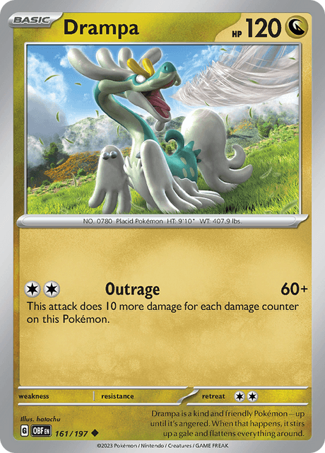 ジジーロン / Drampa (OBF #161)