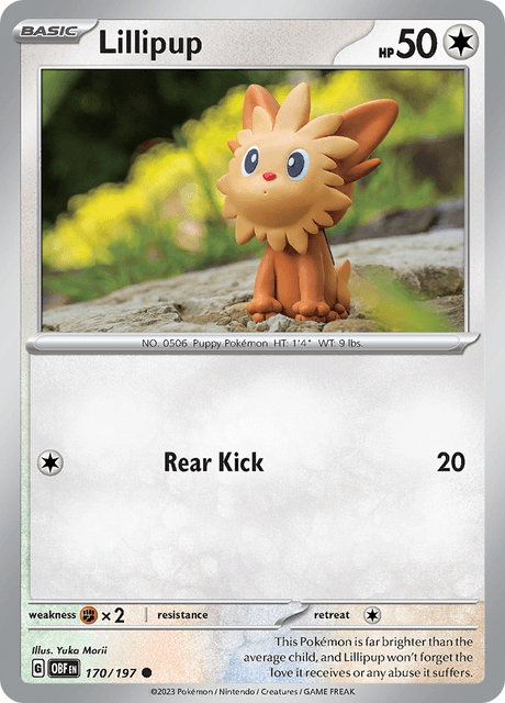 ヨーテリー / Lillipup (OBF #170)