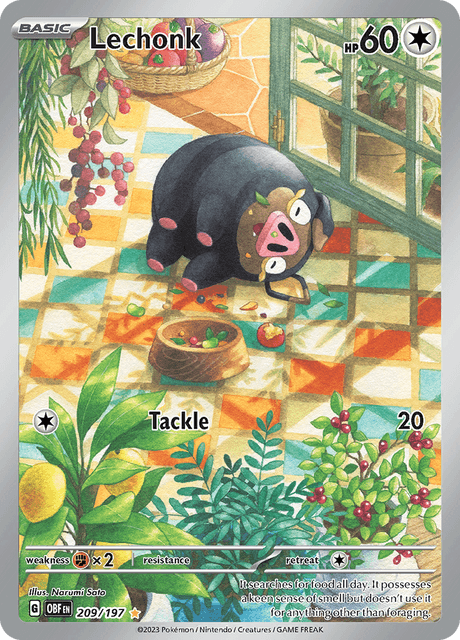 グルトン / Lechonk (OBF #209)