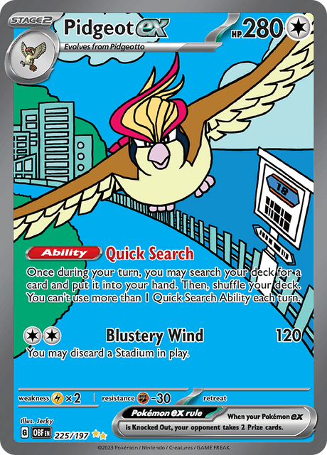 ピジョットex / Pidgeot ex (OBF #225)